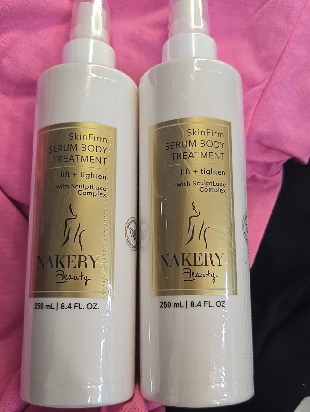 2 Nakery Beauty SkinFirm Serum Body Treatment - White
